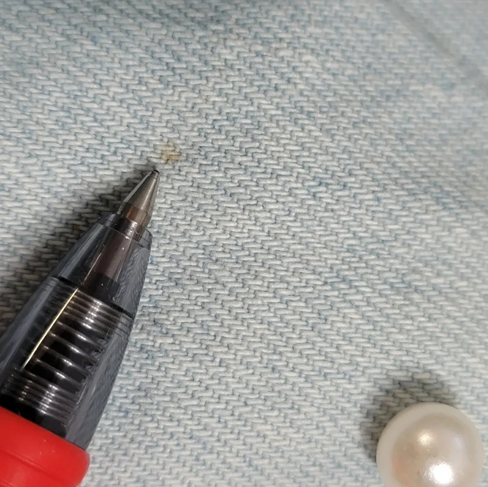 Womens Light Wash Peplum Destructed Hem Detail Jacket Stylish Windbreak size XL - Picture 5 of 16